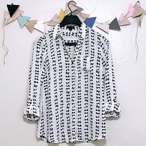 The Limited Bowtie Blouse